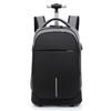 20 Inch Ladies Rolling Backpack Carry-on Laptop Bag Wheeled Schoolbag Trolley Luggage