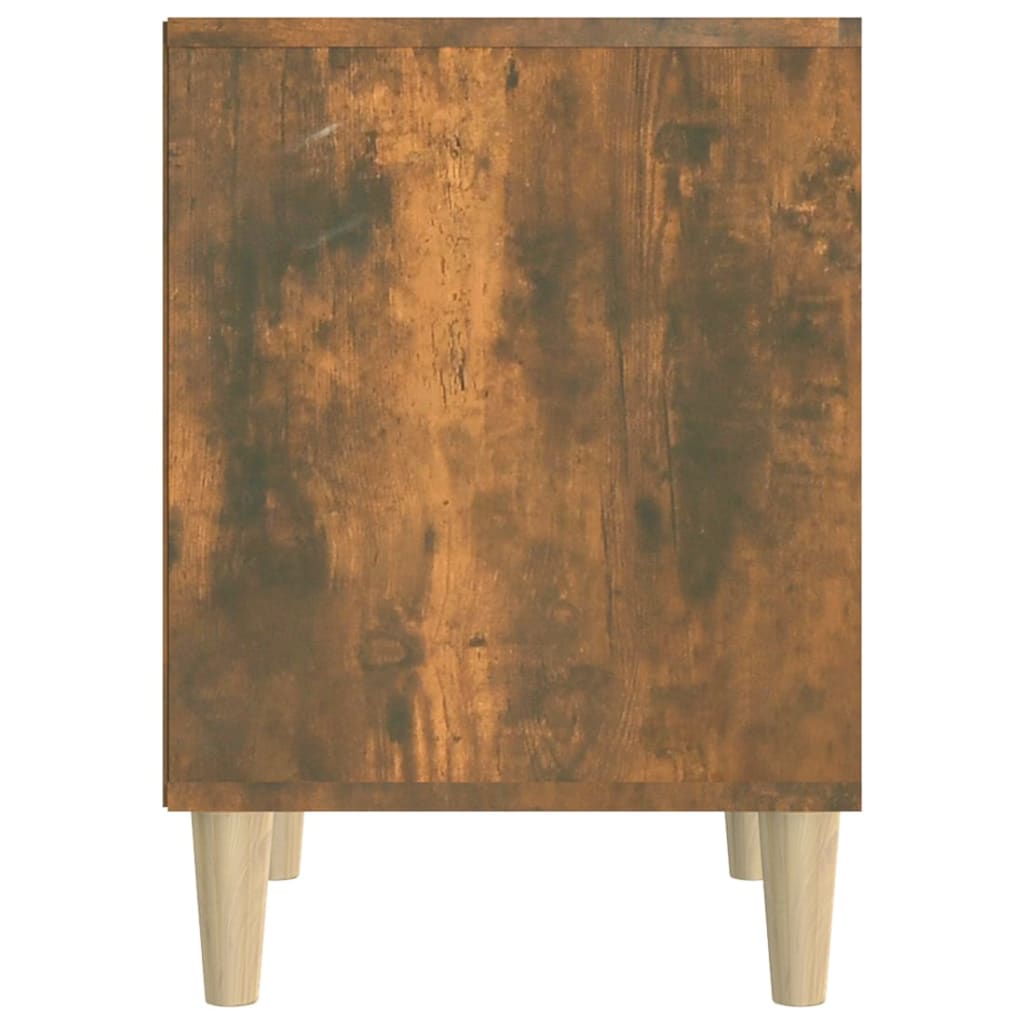 Nightstands 2 pcs Smoked Oak 40 x 35 x 50 cm