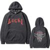 Rapper Lucki Faith Graphic Print Hoodie Male Casual Fashion Men Women Hoodies Fashion Letter Printed Graphic Sweatshirts Loose