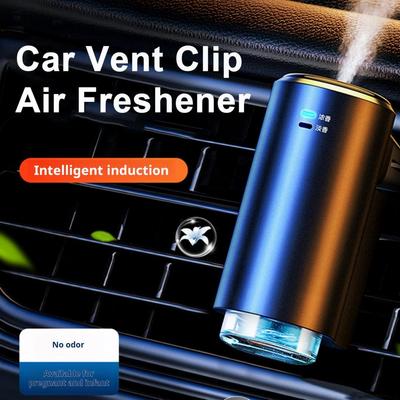 Car Fragrance Dispenser Elegant Fragrance Car Essential Oil Diffuser with Auto On/off Control Mini Mist Humidifier Easy for Air