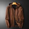 European Style Men's Spring/Autumn 2025 Trendy Casual Hooded Jacket