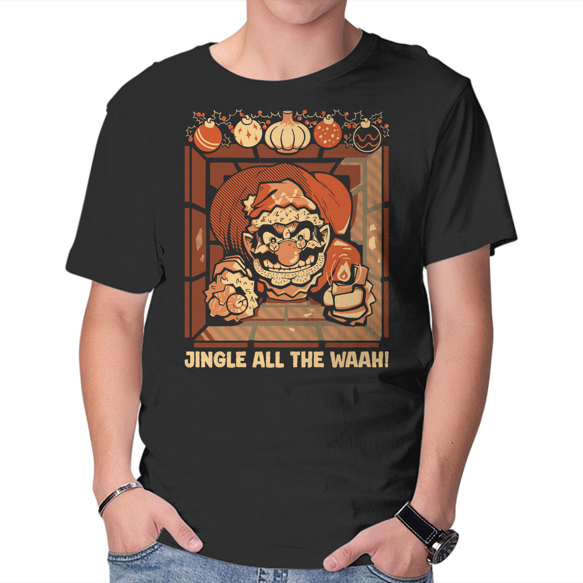 Unisex Crew Neck T-Shirt Die Fart Graphic Short Sleeve Casual Tee S
