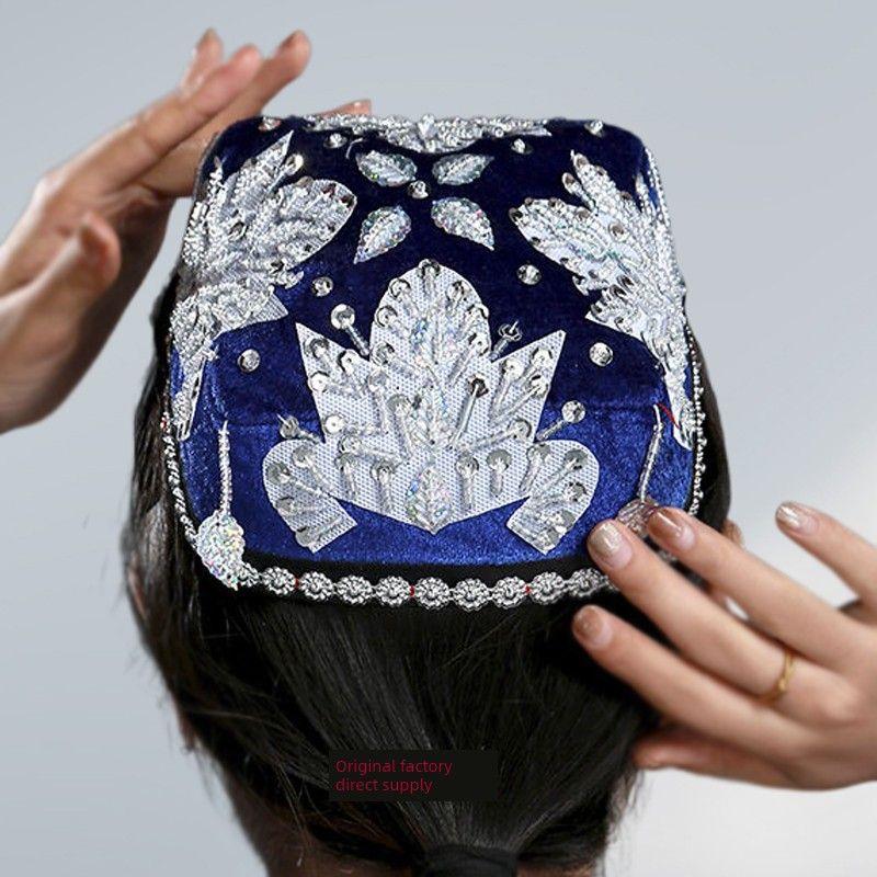 

Синьцзян Юньнань Этническая группа Богема Платье Туризм Royal Blue S