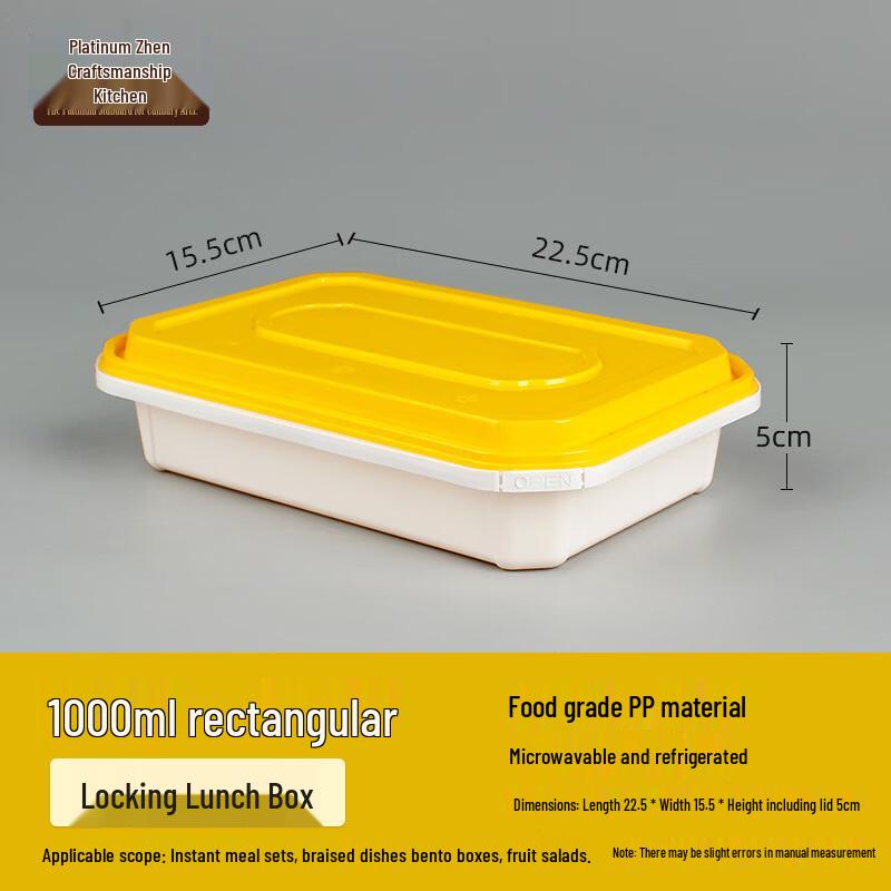 Bozhen Artisan Chef Disposable Meal Prep Containers