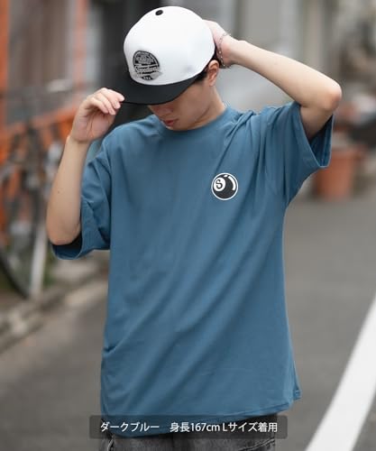 IMPROMES SIDEWAYSTANCE Men's Short Sleeve Ball Print T-Shirt, 70120, Purple