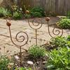 Rostfester Schneckenförmiger Gartenkunst Wetterfester Pflanzen-Schnecken-Pfahl Terrasse Veranda