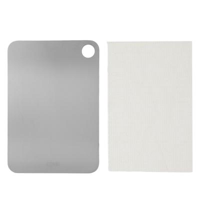 Tabla de cortar Pure Ti multifuncional para cocina, para el hogar y el restaurante, 360 x 250 x 2 mm.