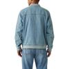 Levis Comfortable Knitted Casual Versatile Zipper Long Sleeve Denim Jacket Men Jackets 001K3-0003