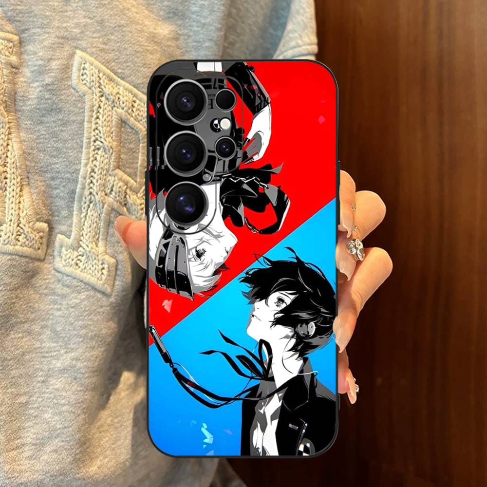 Persona 5 Phone Case For Samsung S 24 fe 25 Ultra plus 20 lite 21 30 22 23 24 22 Ultra 5G Fundas