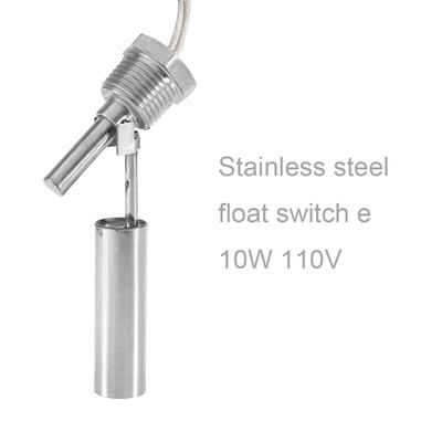 Sensore di Livello Acqua Liquida Interruttore a Galleggiante per Serbatoio Idroponico 10W 110V
