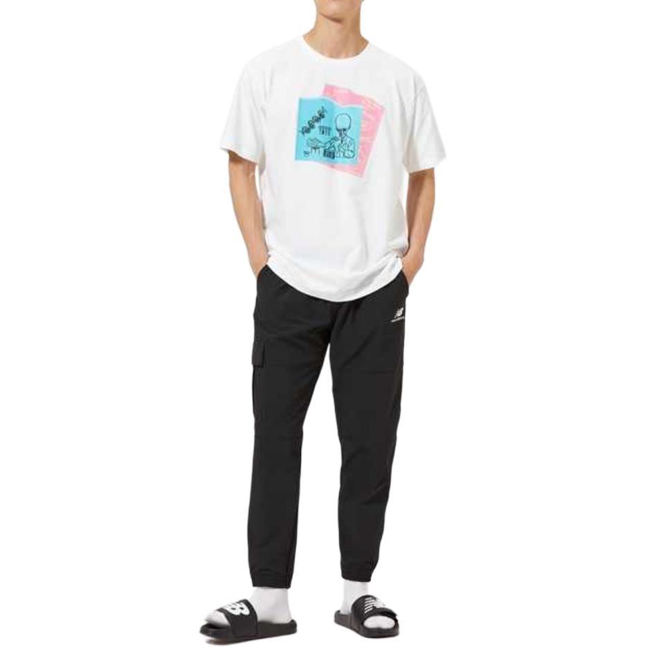 New Balance Athletics Evans Science T Shirt Unisex White MT11523-WT