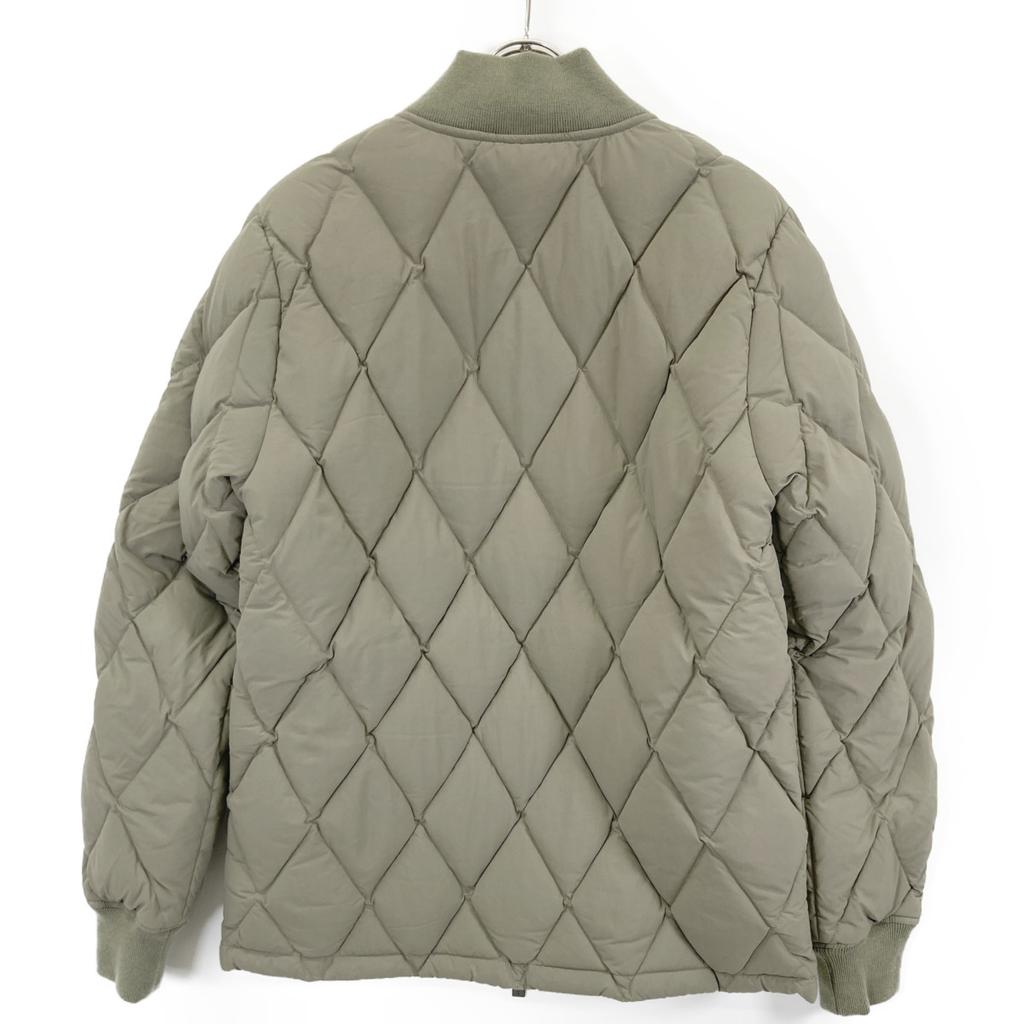 Pyrenex HMU022 Beige/Khaki ARIES Quilted Bonnet Down Jacket Jacket M khakiUsed