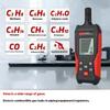 Gasleckdetektoren Brennbar 50~10000PPM Schallalarm Gasanalysatoren Gasleckagemessgerät LCD Umweltmessgerät Werkzeug