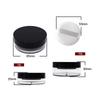 1pc 10g/20g Portable Plastic Powder Box Handheld Empty Loose Powder Pot With Sieve Mesh Cosmetic Travel Makeup Jar Container