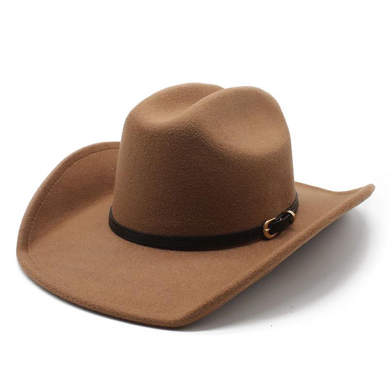 Western Sun Protection Cowboy Hat With Wide Brim For Men Women Summer Travel