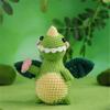 Kit per uncinetto di animali fai-da-te Set di filati per uncinetto di piante Kit per uncinetto per principianti Set per imparare l'uncinetto con video in inglese