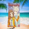 K-Kamisama K-Kisss Classic Comics Bath Towel Microfiber Soft Water Absorbing Breathable For Kids Decorative Cartoon Beach Towel