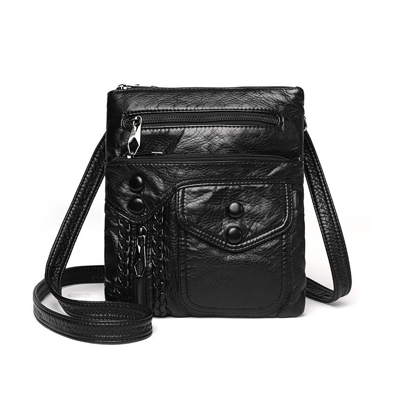 

Women s bag 2025 summer new retro mobile phone bag fashion shoulder bag messenger bag change bag soft leather mobile phone bag