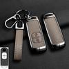 Zinc Alloy Car Key Cover Holder for Mazda Axela Atenza 3 2 6 CX3 CX5 CX30 CX8 CX9 MX5 RX7 RX8 SKYACTIV Remote Protector Keychain