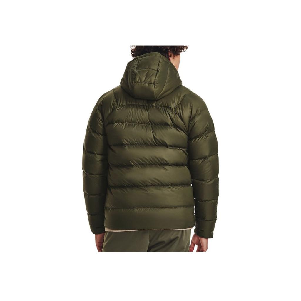 Under Armour Storm Armour Solid Color Training Short Down Jacket Men Jackets Green 1372651-390