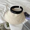 Summer Uv Sun Hat For Women With Large Brim Breathable Polyester Sun Protection Cap