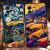 Handyhülle Cover für Xiaomi Mi 15 14 13 12 11 Ultra 14T 13T 12T 11T 10T Pro Lite 5G Stoßfest Weiches TPU Capas Ölgemälde Kunst