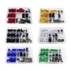 Universal CNC Alloy M6 M5 Fairing Bolts Kit Bodywork Screws Fastener Screws Nuts Kit Nut For Motorcycle 6 Colors