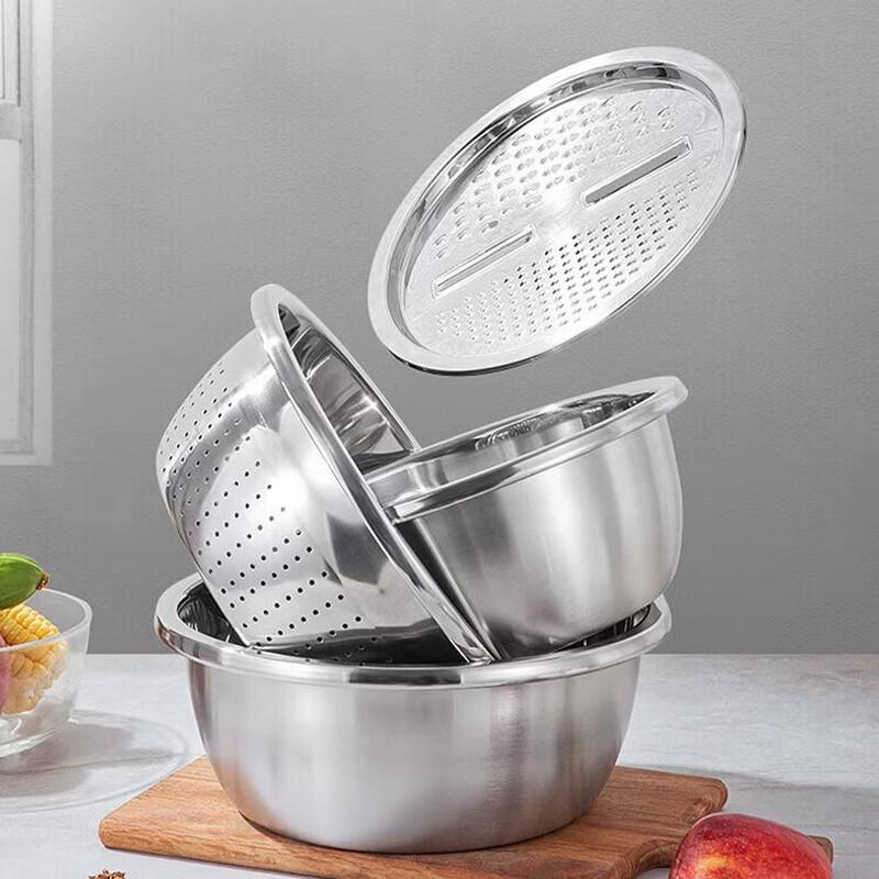 Kobach 4-Piece Stainless Steel Kitchen Prep Set