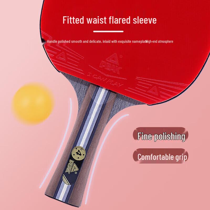 Peak 5-Star Shakehand Table Tennis Racket with Bag