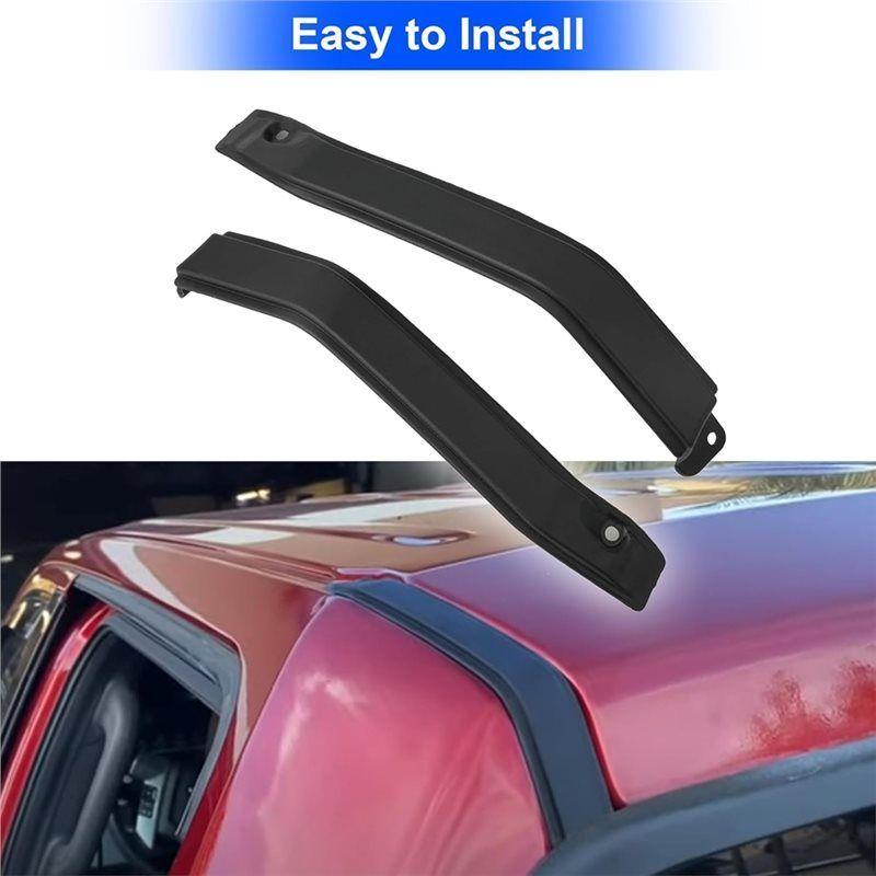 N61R-Cab Corner Roof Molding Trim For Ford F-150 2009-2014 Accessories Replace 9L3Z-1651728-AA 9L3Z-1651729-AA