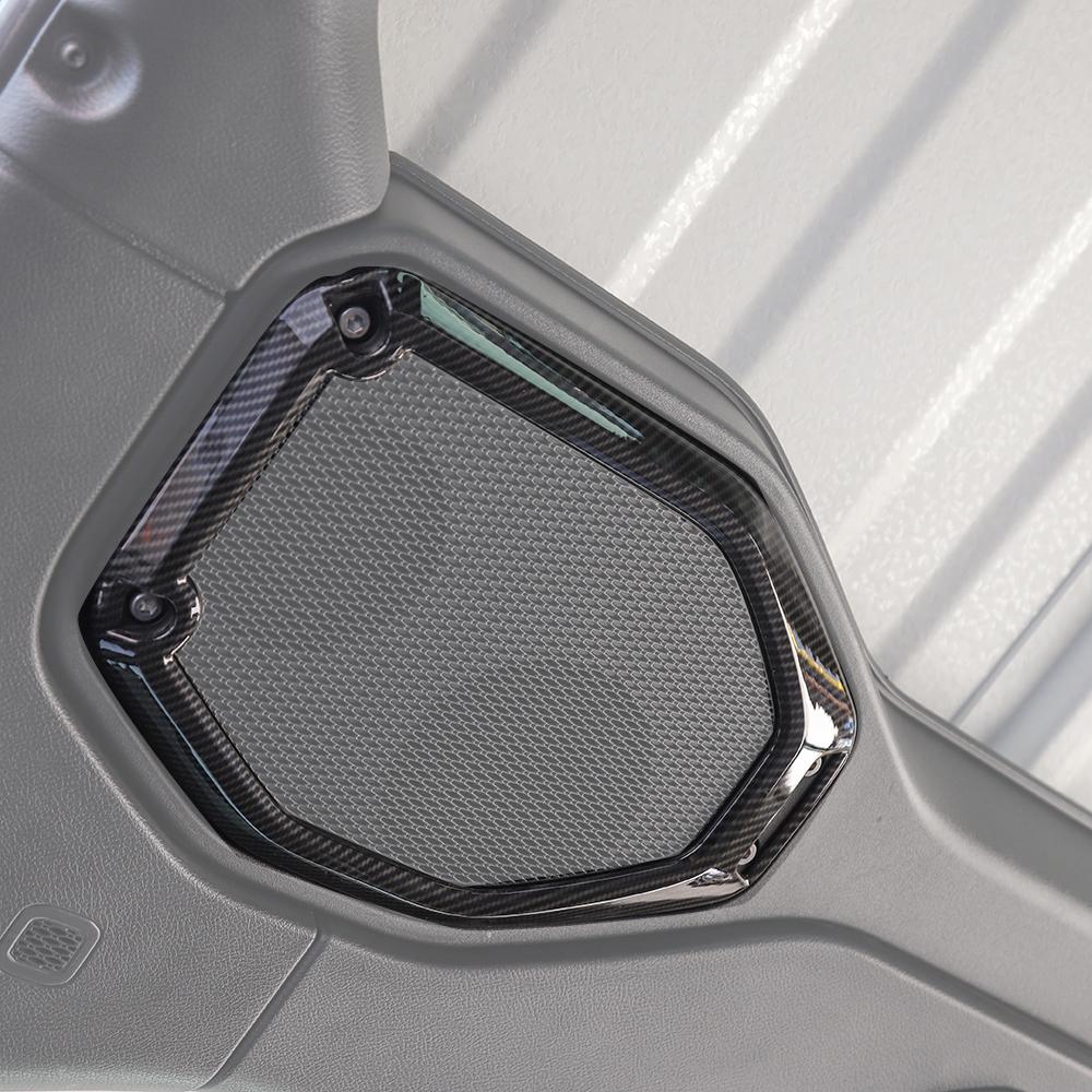  ABS Roof Horn Decorative Ring Decoration Protective Cover Sticker Fit For Jeep Wrangler JL For JT Gladiator 2018-2023 Interior Accessories