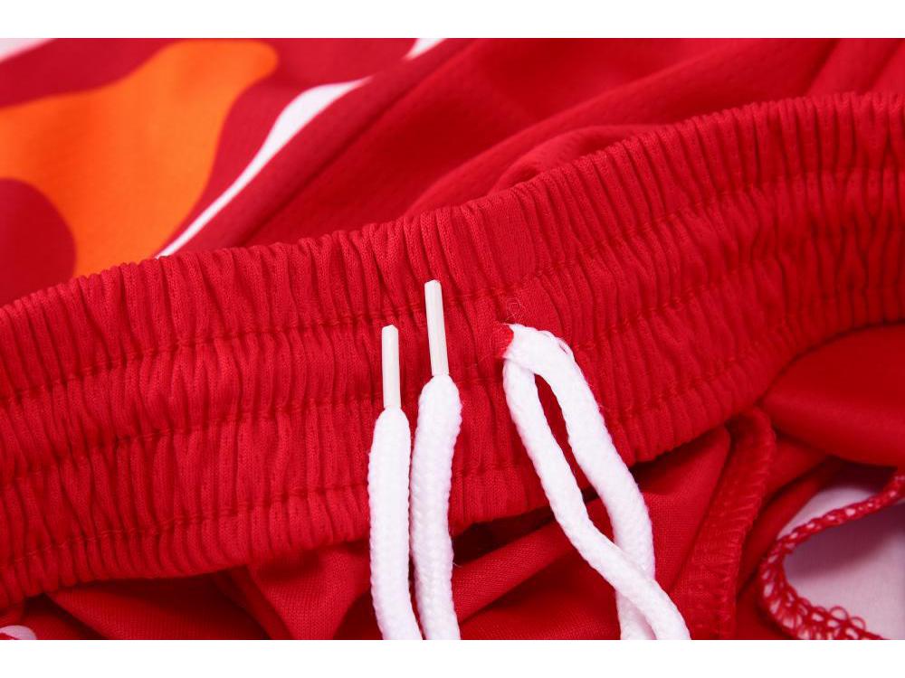 Men's Quick-Dry Breathable Basketball Uniform with Customized Team Letters and Numbers