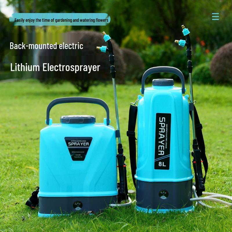 Lithium Battery Backpack Smart Sprayer: High-Pressure Electric Pesticide Sprayer for Gardens
