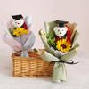 STOBOK Graduation Bears, 8-Piece Set, Mini Graduation Bears, Graduation Commemorative Bears, Plush Flower Bouquet, Cute Graduation Gift for High