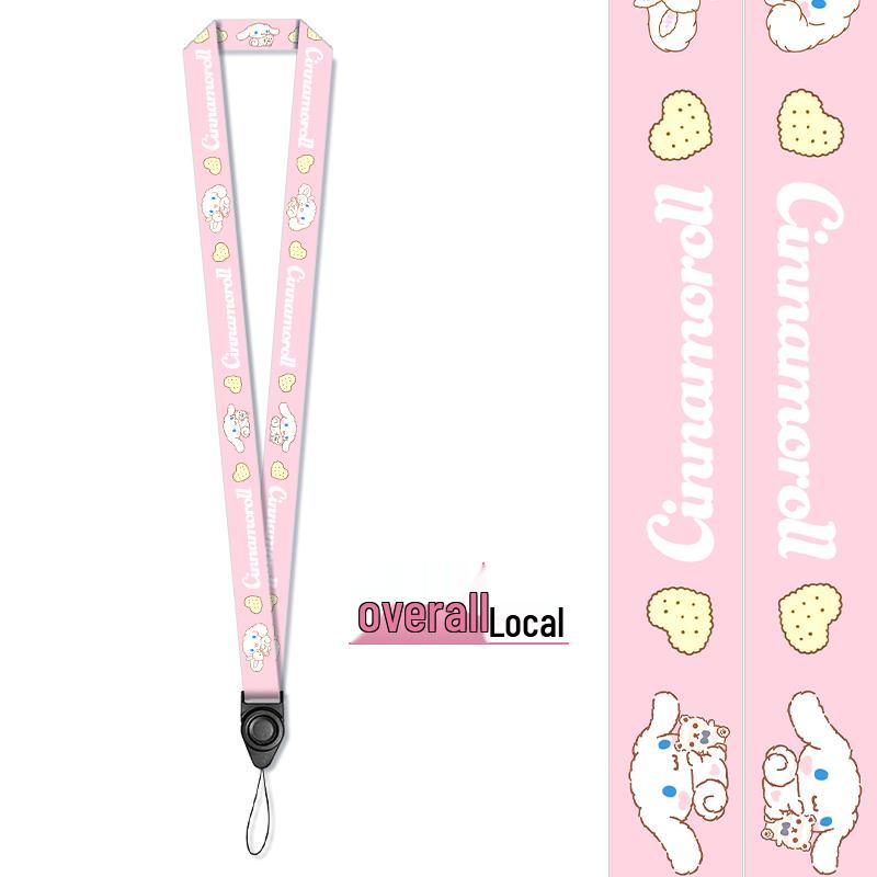 Lanyard Nero Multifunzionale Personalizzato Creativo con Porta Badge Separato per Badge Identificativi dei Dipendenti.