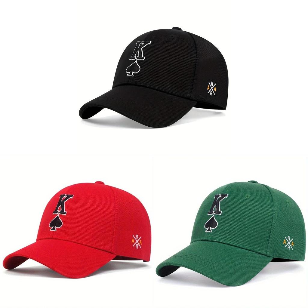 Casual Baseball Cap With Embroidered Letters For Men And Women Spring Summer Sun Protection