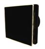 Bathroom Fan Humidistat LED Glass NORTADA HOKURO HOK 100 H Black