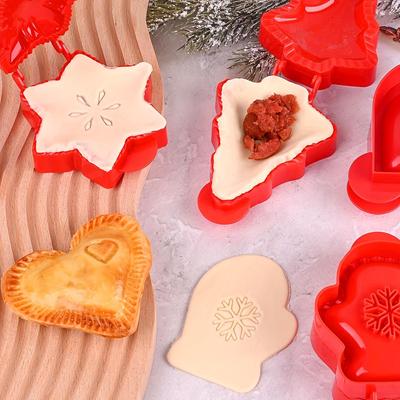 Cross Border New Products Christmas Cookiemoulds Apple Pie Pie Mold Christmas Cookie Mold