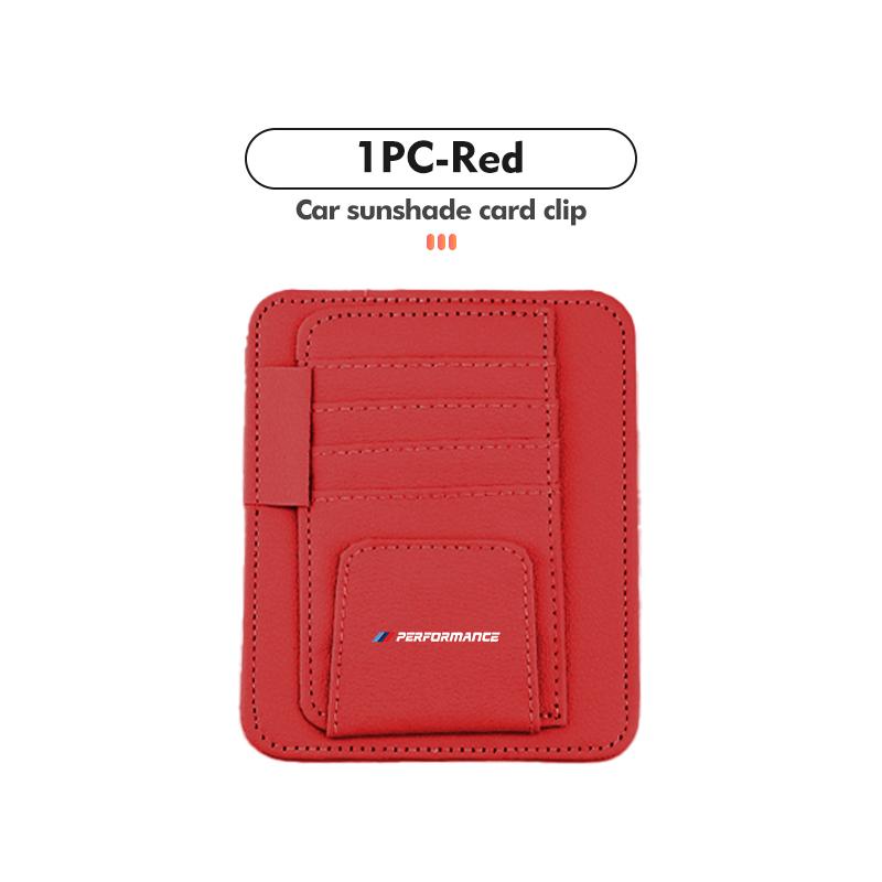 XKUGH1 For BMW New 2025 For BMW Car Sunshade Card Package Holder Sunglasses Ticket Card Clip Accessory X1 X3 X5 E39 E46 E90 F20 E60 F30