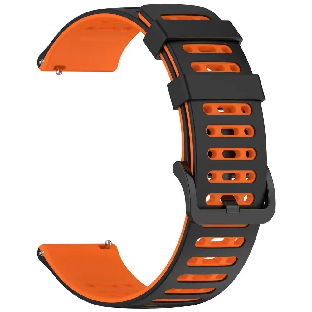 22mm Silicone Band For Amazfit BALANCE 2/Bip 6 5 Strap For Amazfit GTR 4 3 Pro 2 2e/Stratos 3 2 2S/CHEETAH Breathable Watchband