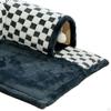 2 In 1 Cat Bed Play Tunnel Sleeping Mat with Removable Kitty Training Interactive Toy