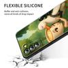 Tung Tung Tung Sahur Pattern For Samsung Galaxy S26 S25 S24 S23 S22 S21 S20 Ultra Plus FE 5G Black Soft TPU Phone Case