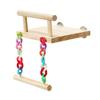 Swing Toy Bird Perch for Small Parrots Molar Grinding Scratchers Rack