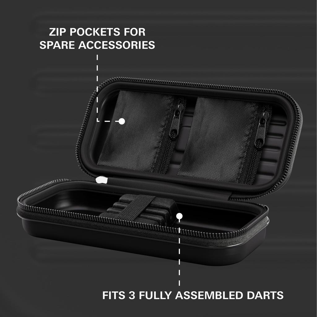 TARGET Darts TAKOMA WALLET (Dart Case) - Holds 3 darts and dart accessories (Black)