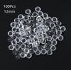 100Pcs Keyboard Stickers Fit Long Nail Users Raised Pad Large Magnified Letters Waterproof for Study Work Laptop Desktop