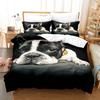 2014 Cute dog Bedding Set Single Twin Full Queen King Size Pet dog Bed Set Teenager Bedroom Duvetcover Sets 3D Print 031