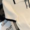 New Knitted Short Sleeve Women Blouse Summer Lapel Loose Slim Fit Ice Silk Shirt Pullover Sweater Casual Simple Sweet Tops Elegant Fashion Clothing