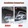 For Mercedes Benz C GLC EQE Class AMG W206 X254 W254 V295 2025-2025 Stainless Steel Car Accessories Roof Reading Lamp Trim Cover