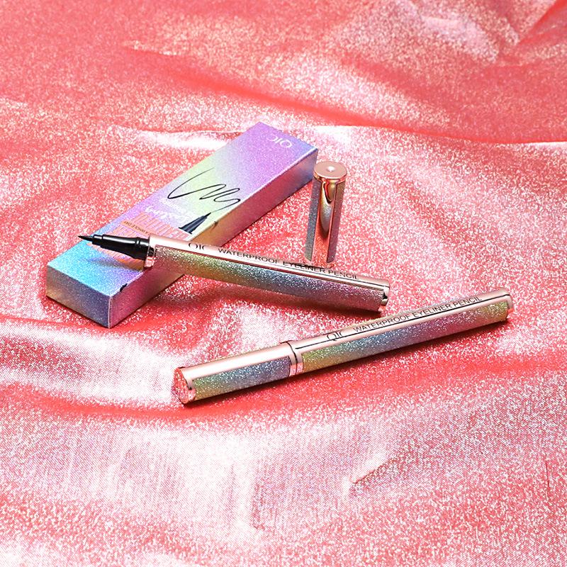 QIC Starry Sky Waterproof Eye Waterproof, oil-proof and non-smudging eyeliner pen Extremely fine and quick-drying eyeliner pen wholesale