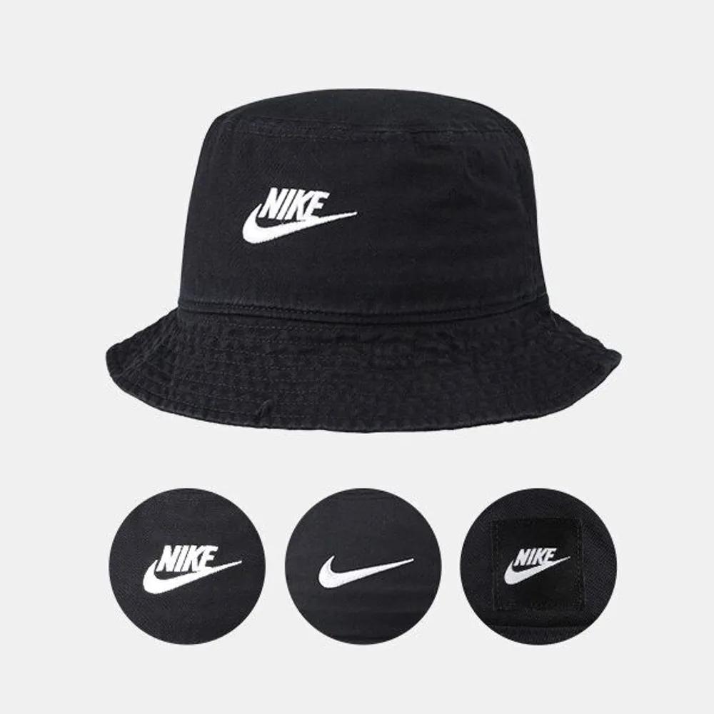 [Nike] Кепка-ведро Nike Apex Washed/Swoosh Core Logo Мужская Женская Кепка-ведро Выберите 1 из 3 01)FB5381-010 S